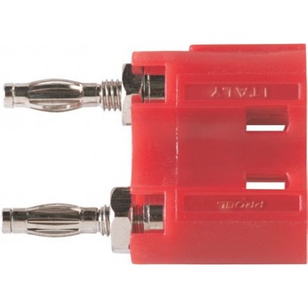 PROEL STAGE BN50RD PROEL STAGE 8032496075585  ST 1 1 Discontinued 1 0 0 HAWA 85369010 Dual banana plug with hex nut and locking 